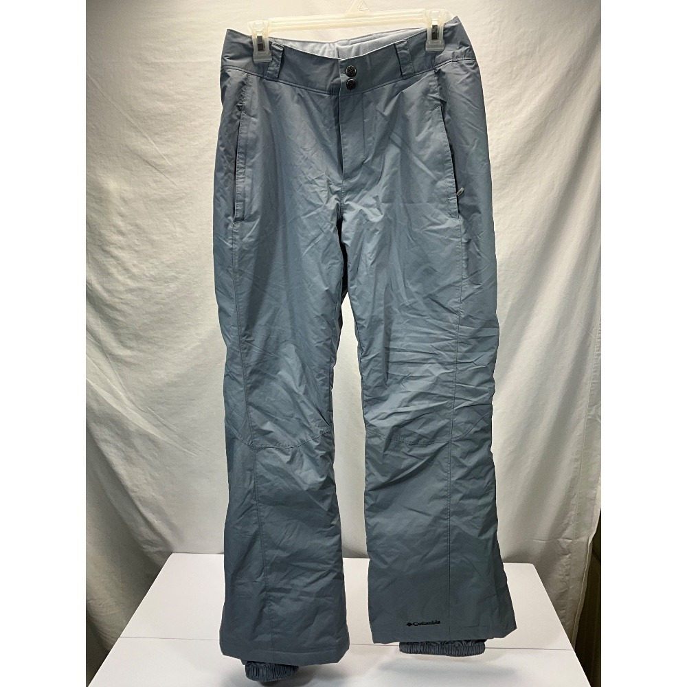 Columbia Snow Pants Insulated Waterproof Winter Ski Pants‎ Gray Kids M